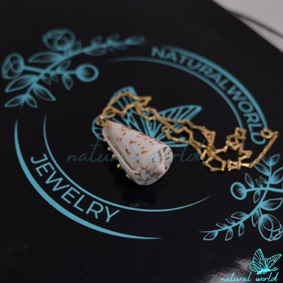 Natural Kodi Shell Pendant, New Designer Shell Pendant, Handmade Carved Custom Jewelry - Image 2