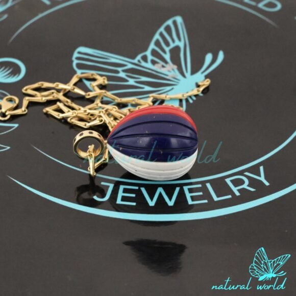 Multi Gemstone Teardrop Pendant, Two Tone Gemstone Drop Pendant, Handmade Drop Pendant MAnufacturer - Image 7