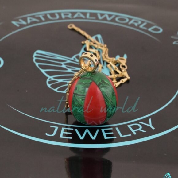 Multi Gemstone Teardrop Pendant, Two Tone Gemstone Drop Pendant, Handmade Jewelry Supplier - Image 4