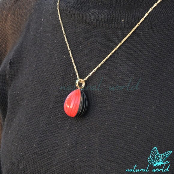 Multi Gemstone Teardrop Pendant, Two Tone Gemstone Drop Pendant, Handmade Drop Pendant MAnufacturer - Image 2