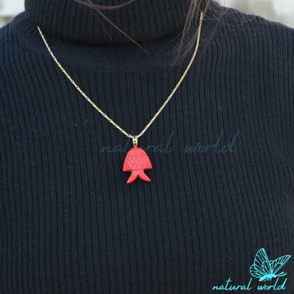 Wholesale Carving Fish Charm, Carved Fish Pendant, Gemstone Fish Charm, Designer - Image 3