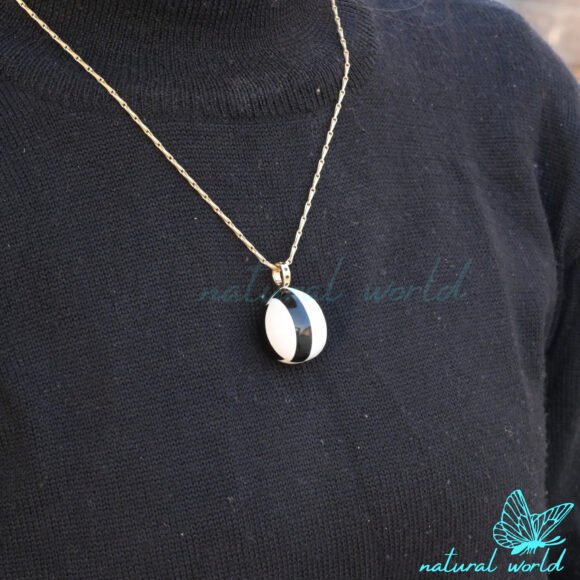 Two Tone Gemstone Drop Pendant, Multi Gemstone Teardrop Pendant, Handmade Drop Pendant Jewelry Supplier - Image 2