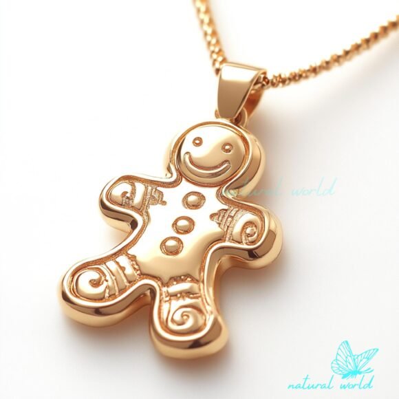 14K Gold Toy Teddy Bear Pendant, Teddy Bear Detailed Pendant